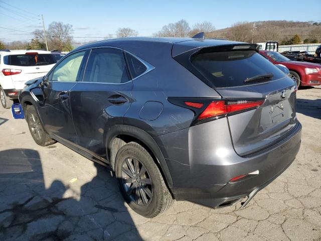 JTJYARBZ2K2143679 - 2019 LEXUS NX 300 BASE ნაცრისფერი ფოტო 2