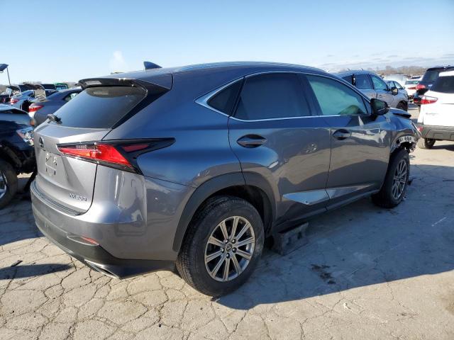 JTJYARBZ2K2143679 - 2019 LEXUS NX 300 BASE ნაცრისფერი ფოტო 3