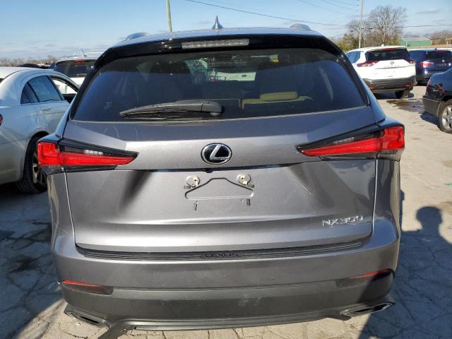 JTJYARBZ2K2143679 - 2019 LEXUS NX 300 BASE ნაცრისფერი ფოტო 6