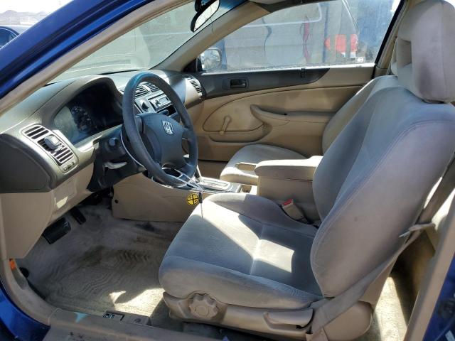 1HGEM22155L062383 - 2005 HONDA CIVIC DX VP BLUE photo 7