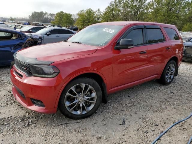 1C4RDHDG6KC721345 - 2019 DODGE DURANGO GT RED photo 1