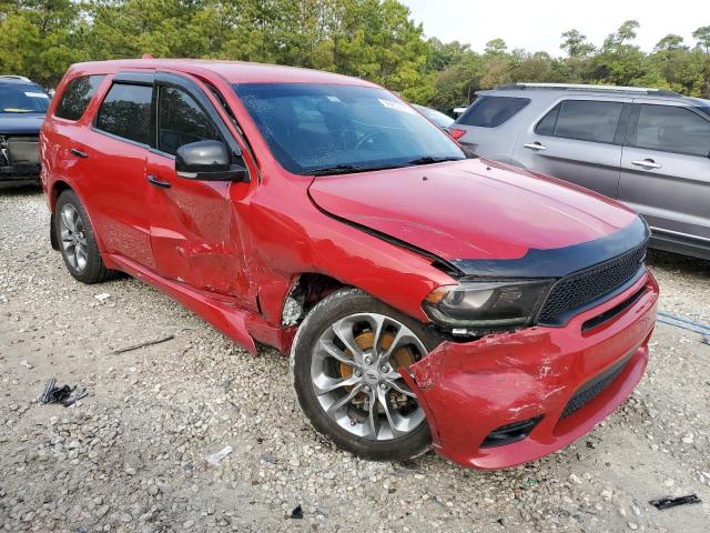 1C4RDHDG6KC721345 - 2019 DODGE DURANGO GT RED photo 4