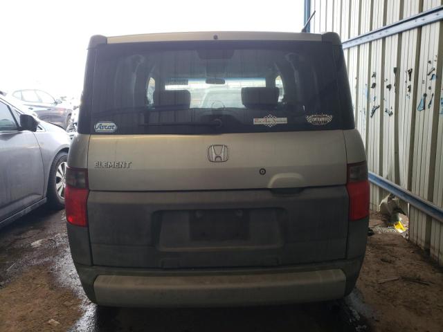 5J6YH17503L002637 - 2003 HONDA ELEMENT EX GRAY photo 6