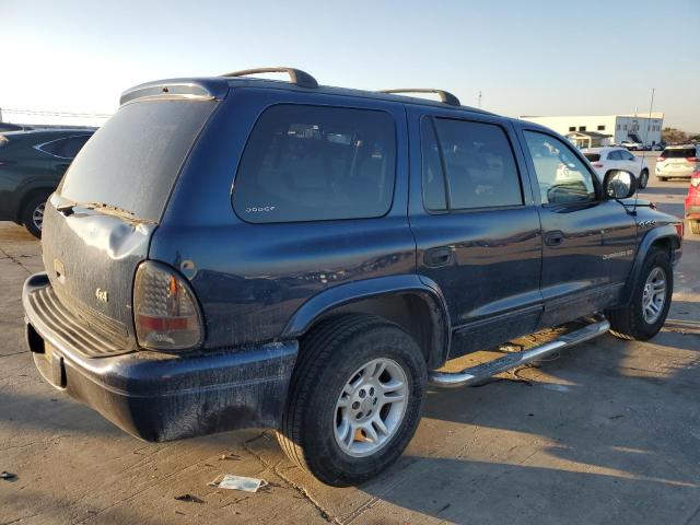 1B4HR28Z8YF254469 - 2000 DODGE DURANGO BLUE photo 3