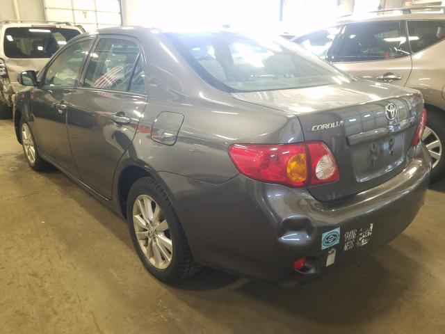 JTDBL40E39J008149 - 2009 TOYOTA COROLLA BASE  foto 3