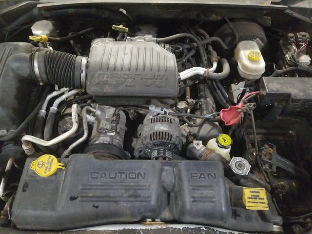 1D7HG38N84S675305 - 2004 DODGE DAKOTA QUAD SPORT  photo 7