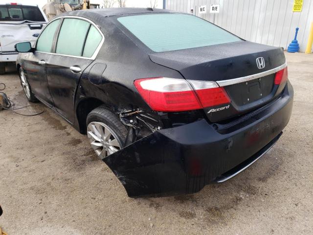 1HGCR2F86FA258863 - 2015 HONDA ACCORD EXL BLACK photo 2