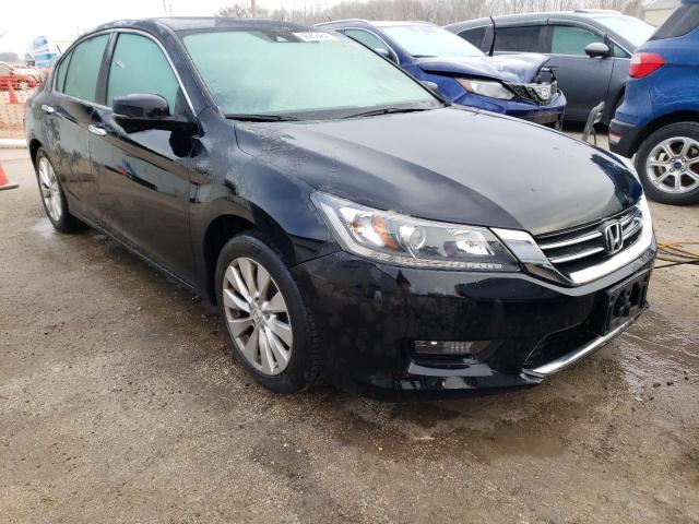 1HGCR2F86FA258863 - 2015 HONDA ACCORD EXL BLACK photo 4