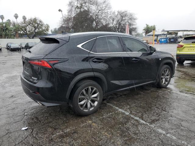 JTJSARBZ2M2185357 - 2021 LEXUS NX 300 BASE შავი ფოტო 3