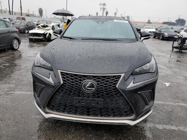 JTJSARBZ2M2185357 - 2021 LEXUS NX 300 BASE შავი ფოტო 5
