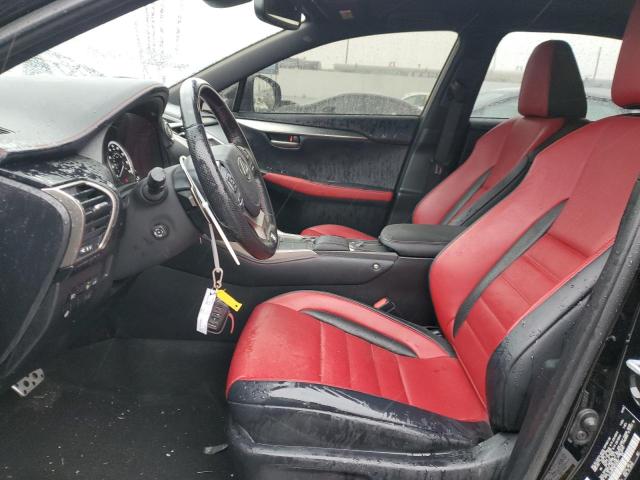 JTJSARBZ2M2185357 - 2021 LEXUS NX 300 BASE შავი ფოტო 7