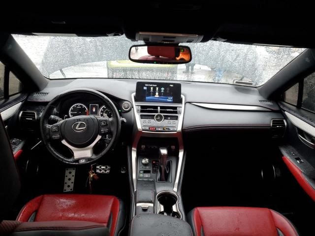 JTJSARBZ2M2185357 - 2021 LEXUS NX 300 BASE შავი ფოტო 8