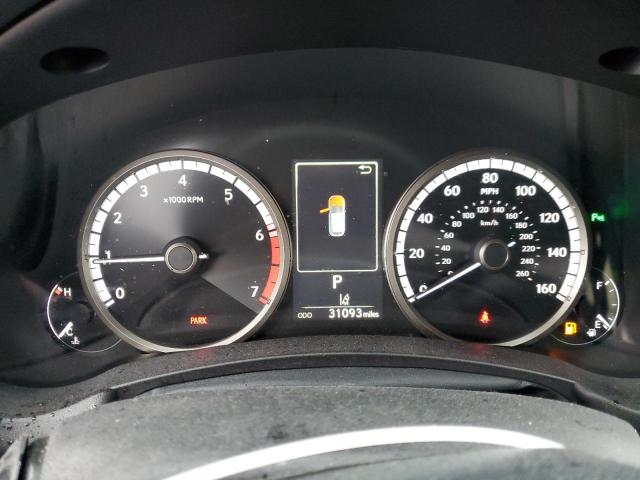 JTJSARBZ2M2185357 - 2021 LEXUS NX 300 BASE შავი ფოტო 9