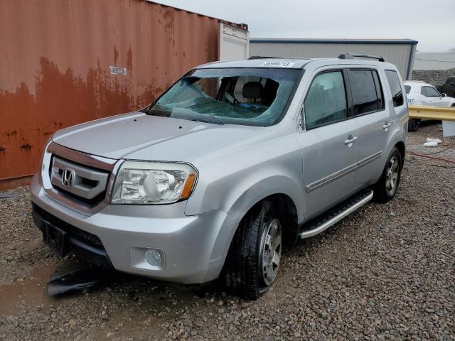 5FNYF3H9XBB045229 - 2011 HONDA PILOT TOURING SILVER photo 1