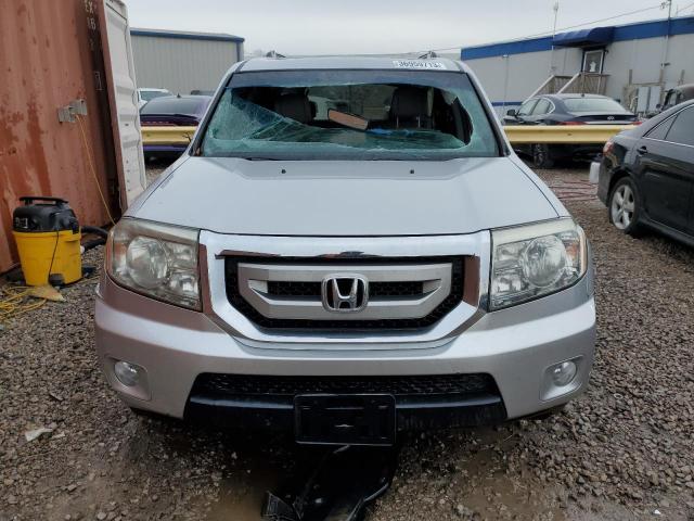 5FNYF3H9XBB045229 - 2011 HONDA PILOT TOURING SILVER photo 5