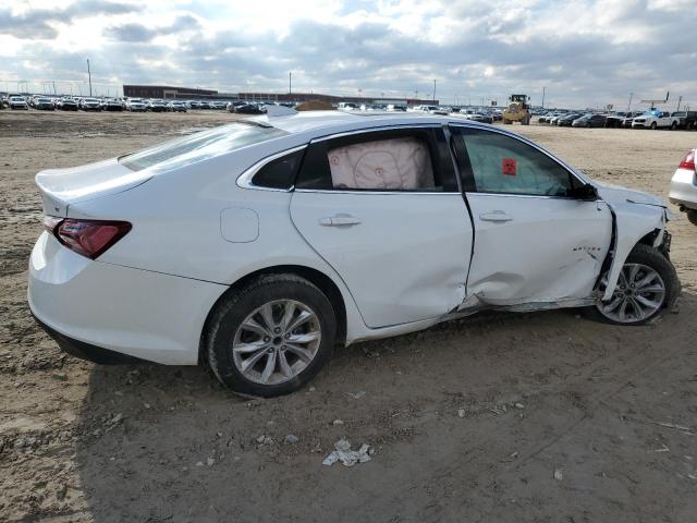 1G1ZD5ST7MF077041 - 2021 CHEVROLET MALIBU LT WHITE photo 3