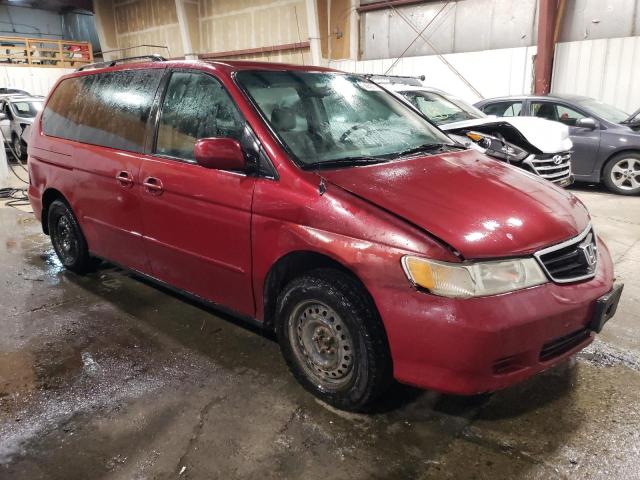 5FNRL18622B027329 - 2002 HONDA ODYSSEY EX RED photo 4