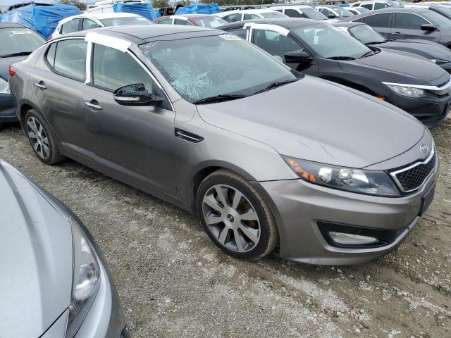 5XXGR4A62CG077132 - 2012 KIA OPTIMA SX GRAY photo 4