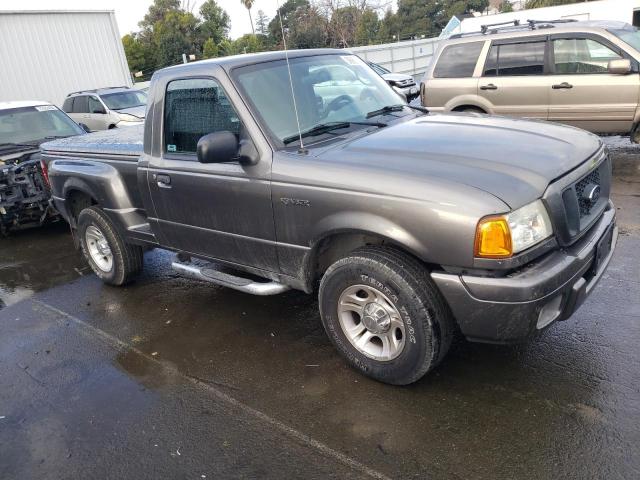 1FTYR10U34PA73605 - 2004 FORD RANGER GRAY photo 4