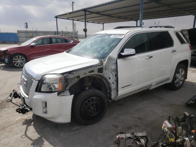 2GKFLYE3XD6276755 - 2013 GMC TERRAIN DENALI WHITE photo 1