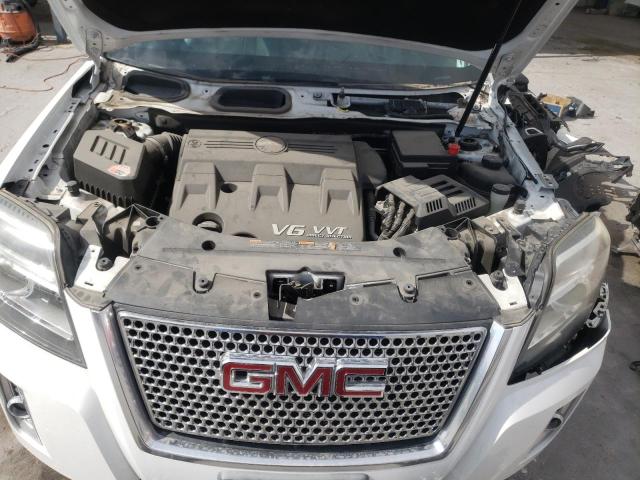 2GKFLYE3XD6276755 - 2013 GMC TERRAIN DENALI WHITE photo 12