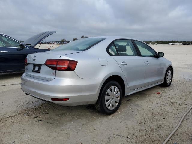 3VW267AJ9GM324527 - 2016 VOLKSWAGEN JETTA S SILVER photo 3