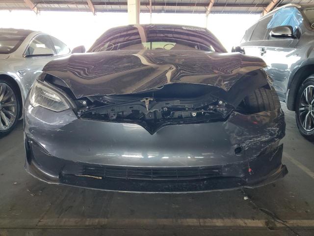 5YJSA1E62MF429477 - 2021 TESLA MODEL S 灰色 照片 5