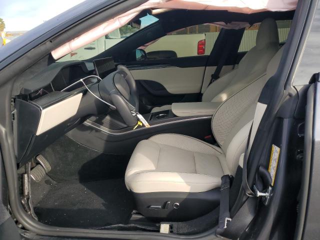5YJSA1E62MF429477 - 2021 TESLA MODEL S 灰色 照片 7