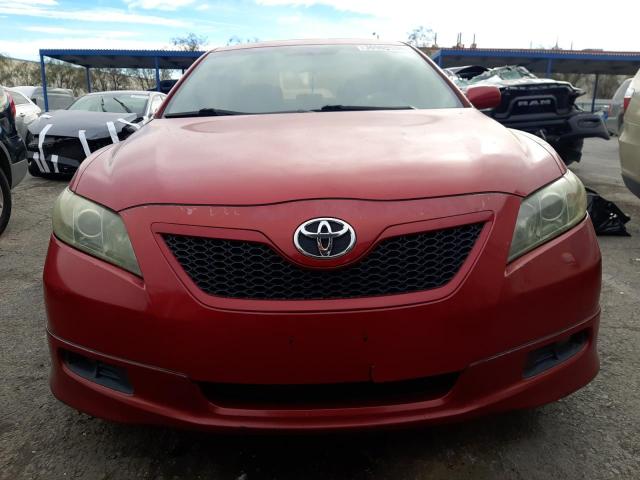 4T1BE46K27U158395 - 2007 TOYOTA CAMRY L CE RED photo 5