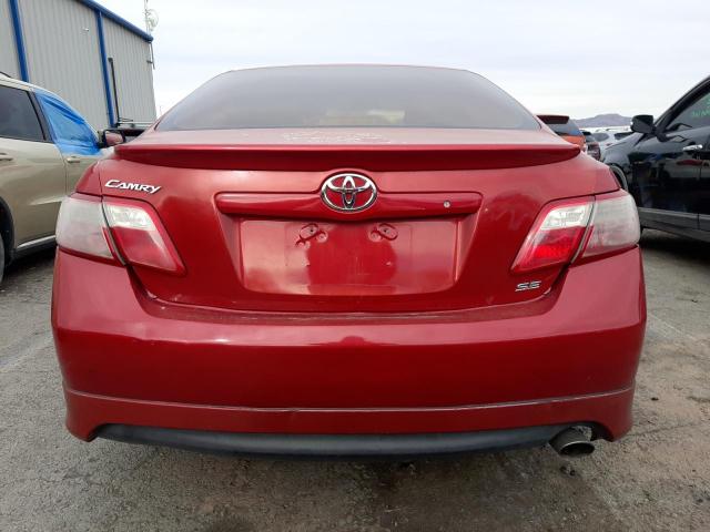 4T1BE46K27U158395 - 2007 TOYOTA CAMRY L CE RED photo 6