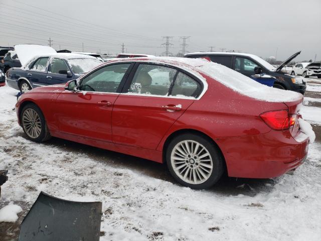 WBA3D5C57EKX99628 - 2014 BMW 328 D XDRIVE RED photo 2