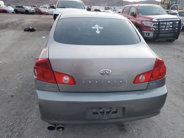 JNKCV51E75M223821 - 2005 INFINITI G35 SILVER photo 6