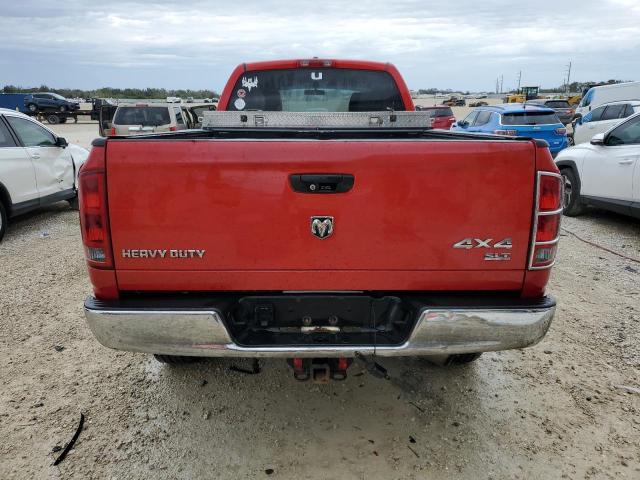 1D7KS28CX6J245359 - 2006 DODGE RAM 2500 ST RED photo 6