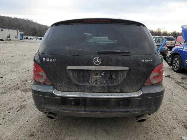 4JGCB75E86A034822 - 2006 MERCEDES-BENZ R 500 BLACK photo 6