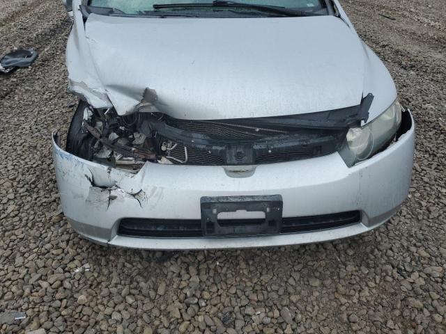 1HGFA16998L076041 - 2008 HONDA CIVIC EXL Արծաթագույն լուսանկար 11