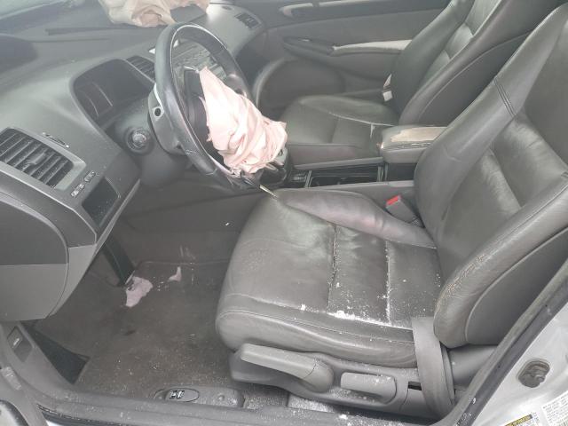 1HGFA16998L076041 - 2008 HONDA CIVIC EXL Արծաթագույն լուսանկար 7