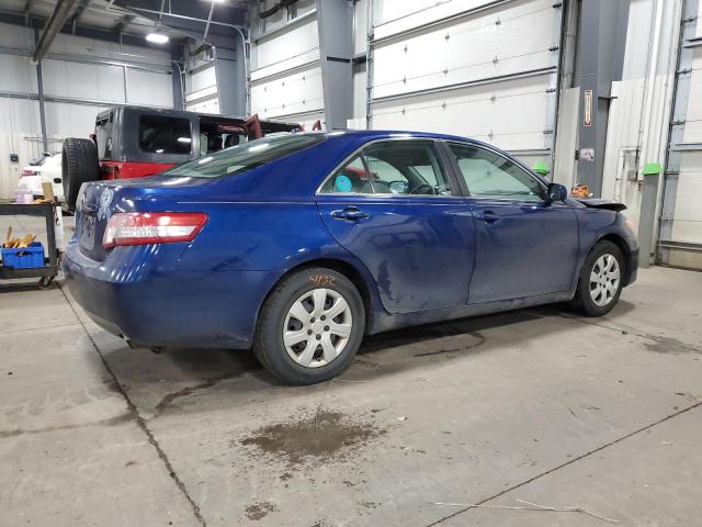 4T1BF3EK8BU588188 - 2011 TOYOTA CAMRY BASE BLUE photo 3