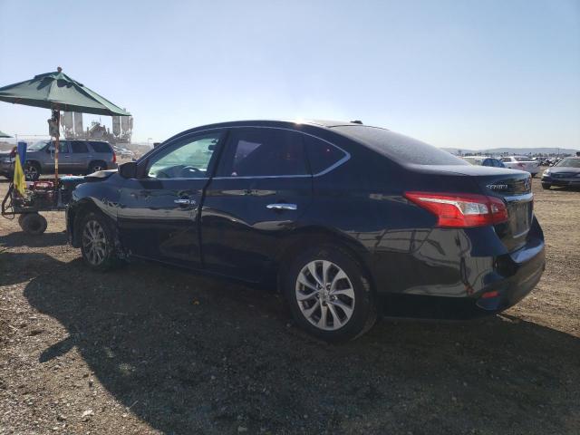 3N1AB7AP3JL652413 - 2018 NISSAN SENTRA S BLACK photo 2