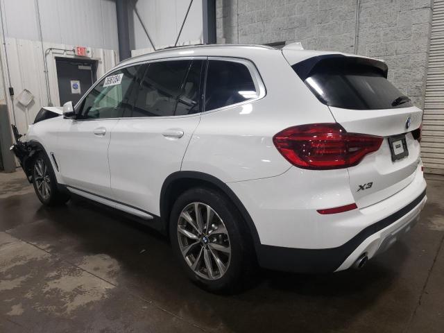 5UXTR9C52KLP86320 - 2019 BMW X3 XDRIVE30I WHITE photo 2