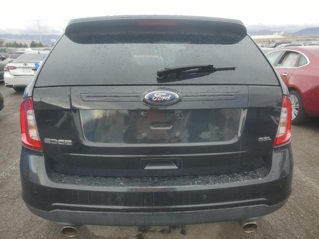 2FMDK3JC0DBB45044 - 2013 FORD EDGE SEL BLACK photo 6