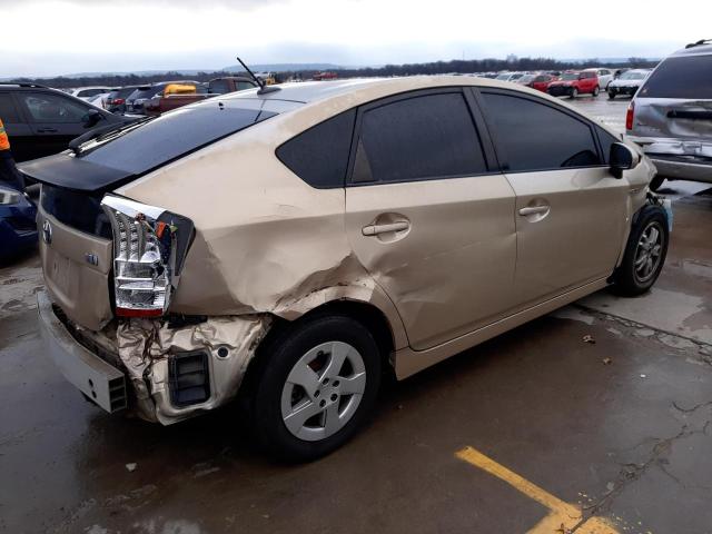 JTDKN3DUXB0322947 - 2011 TOYOTA PRIUS GOLD photo 3