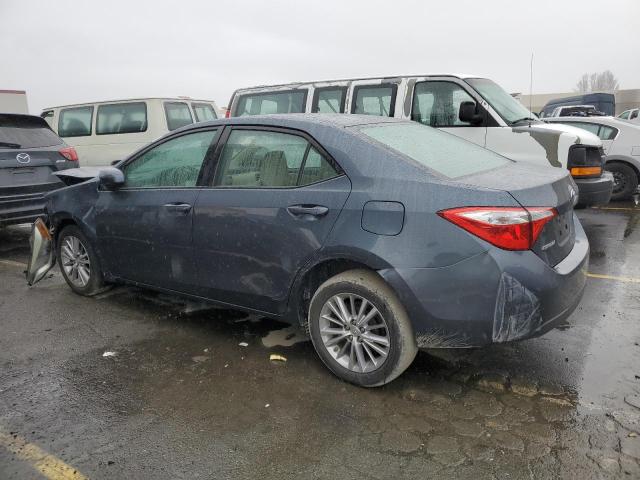 2T1BURHE7FC384889 - 2015 TOYOTA COROLLA L GRAY photo 2