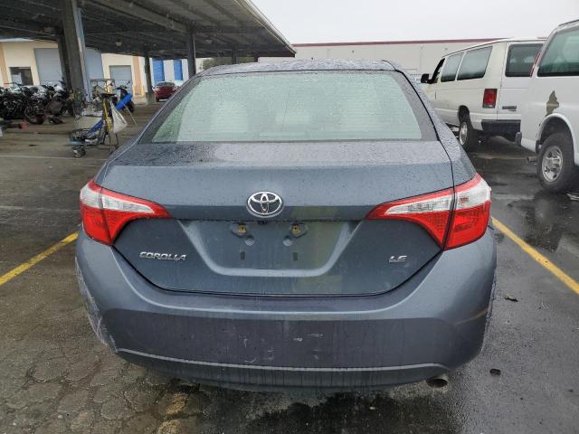 2T1BURHE7FC384889 - 2015 TOYOTA COROLLA L GRAY photo 6