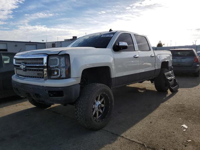 3GCUKSECXEG287909 - 2014 CHEVROLET SILVERADO K1500 LTZ WHITE photo 1