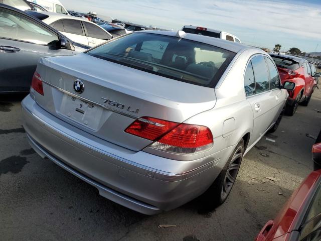 WBAHN83546DT25176 - 2006 BMW 750 LI SILVER photo 3