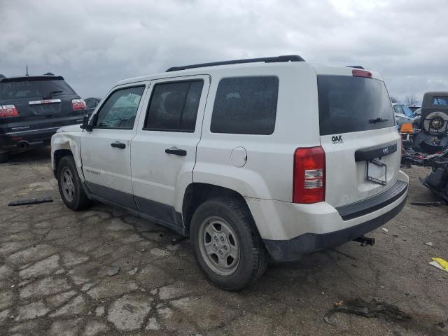 1C4NJPBB1ED908726 - 2014 JEEP PATRIOT SP WHITE photo 2