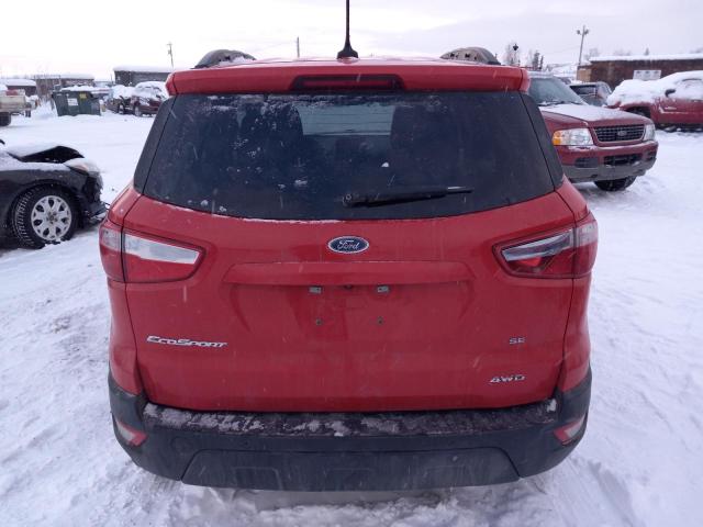 MAJ6S3GL4MC425849 - 2021 FORD ECOSPORT SE RED photo 6