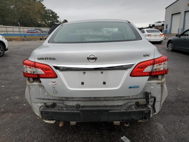 1N4AB7AP4DN902717 - 2013 NISSAN SENTRA S SILVER photo 6