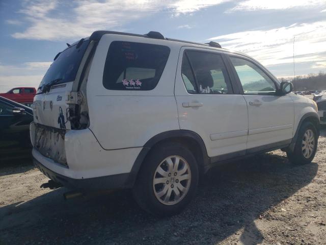 SHSRD789X6U432220 - 2006 HONDA CR-V SE WHITE photo 3