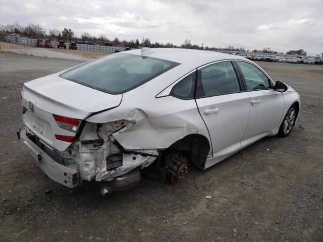 1HGCV1F13KA079103 - 2019 HONDA ACCORD LX WHITE photo 3